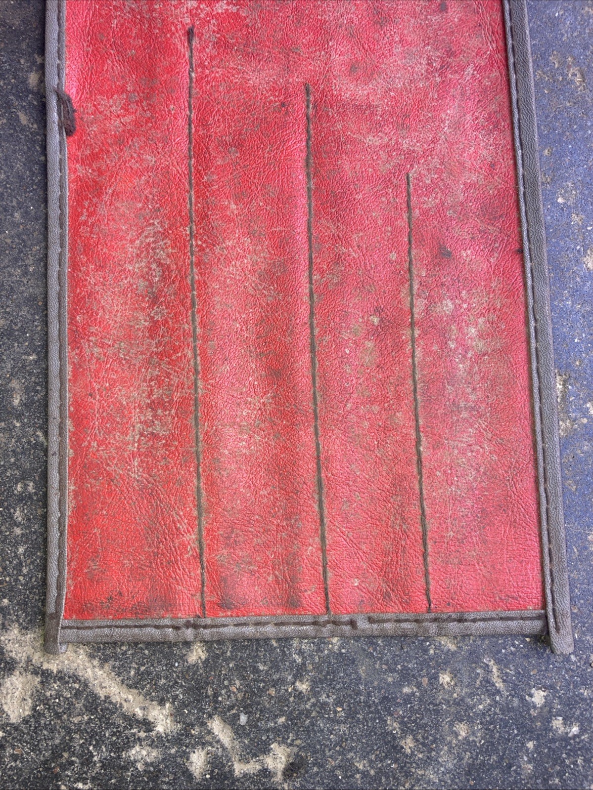 Snap-on C-46-B RED File Protector 4 Separation Case Vintage Man Cave Display B21