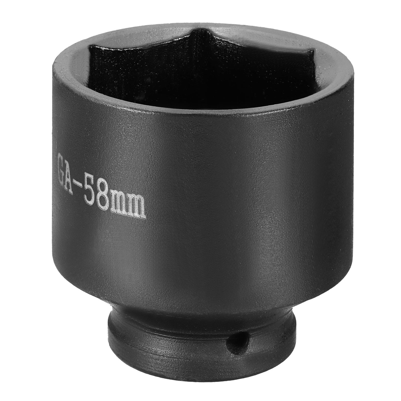 1 Inch Drive 58mm 6 Point Impact Socket Chromium Vanadium Steel