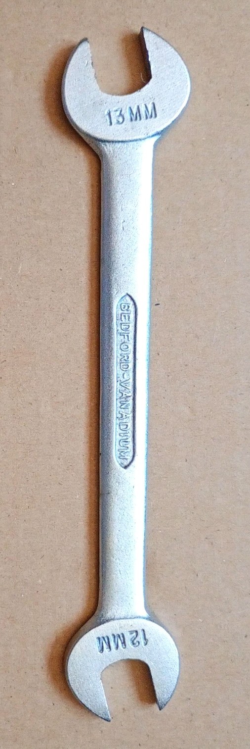 Bedford Vanadium Open Ended Spanners x 8 • Metric Sizes: 6/7mm – 10mm to 22mm