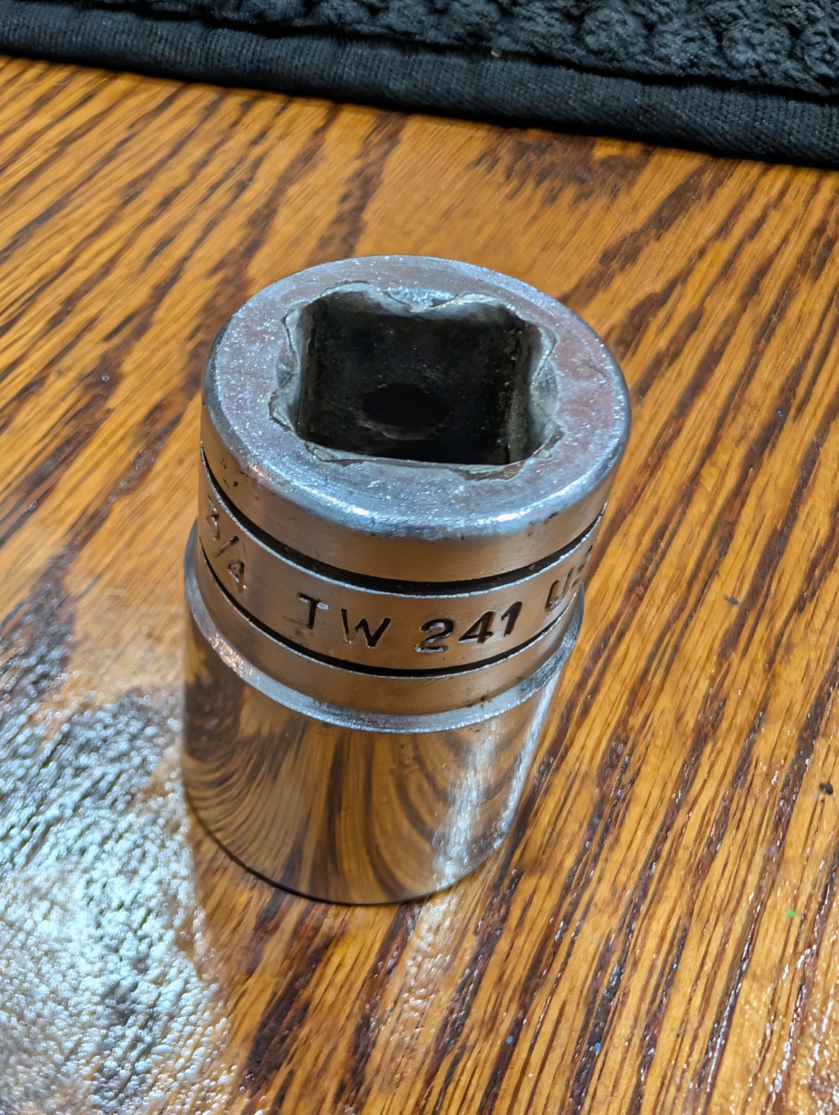 Snap-on Tools 1/2″ Drive 3/4″ 6PT Shallow Socket TW241 USA