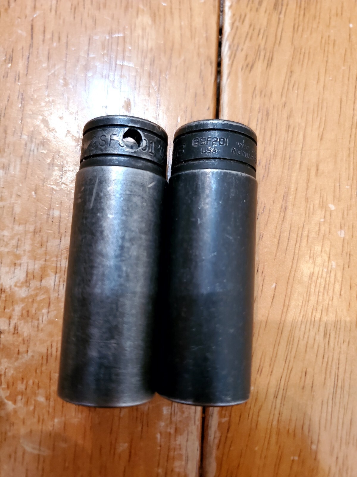 Snap On 3/8″ Drive 5/8″ 6&12PT Deep Industrial Finish Non Impact Sockets Worn