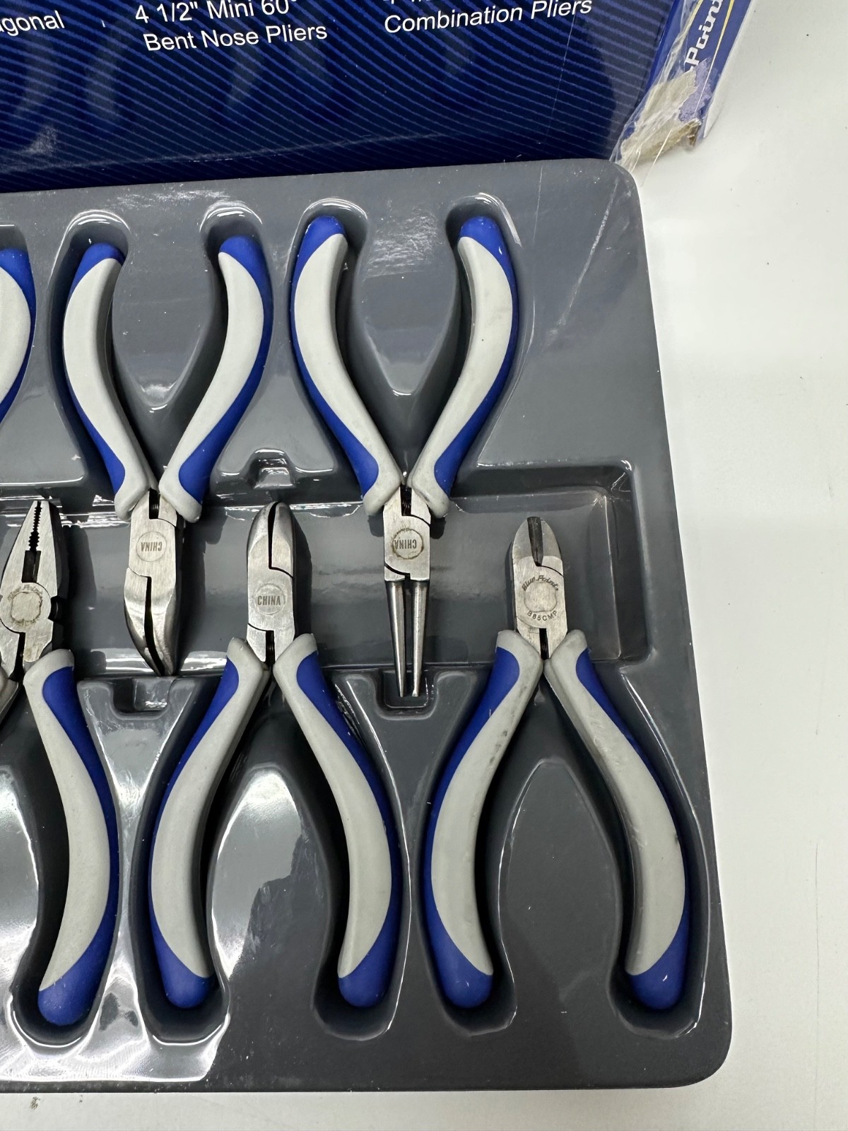 Blue Point by Snap On 10 Piece Mini Plier Set BMPL1000