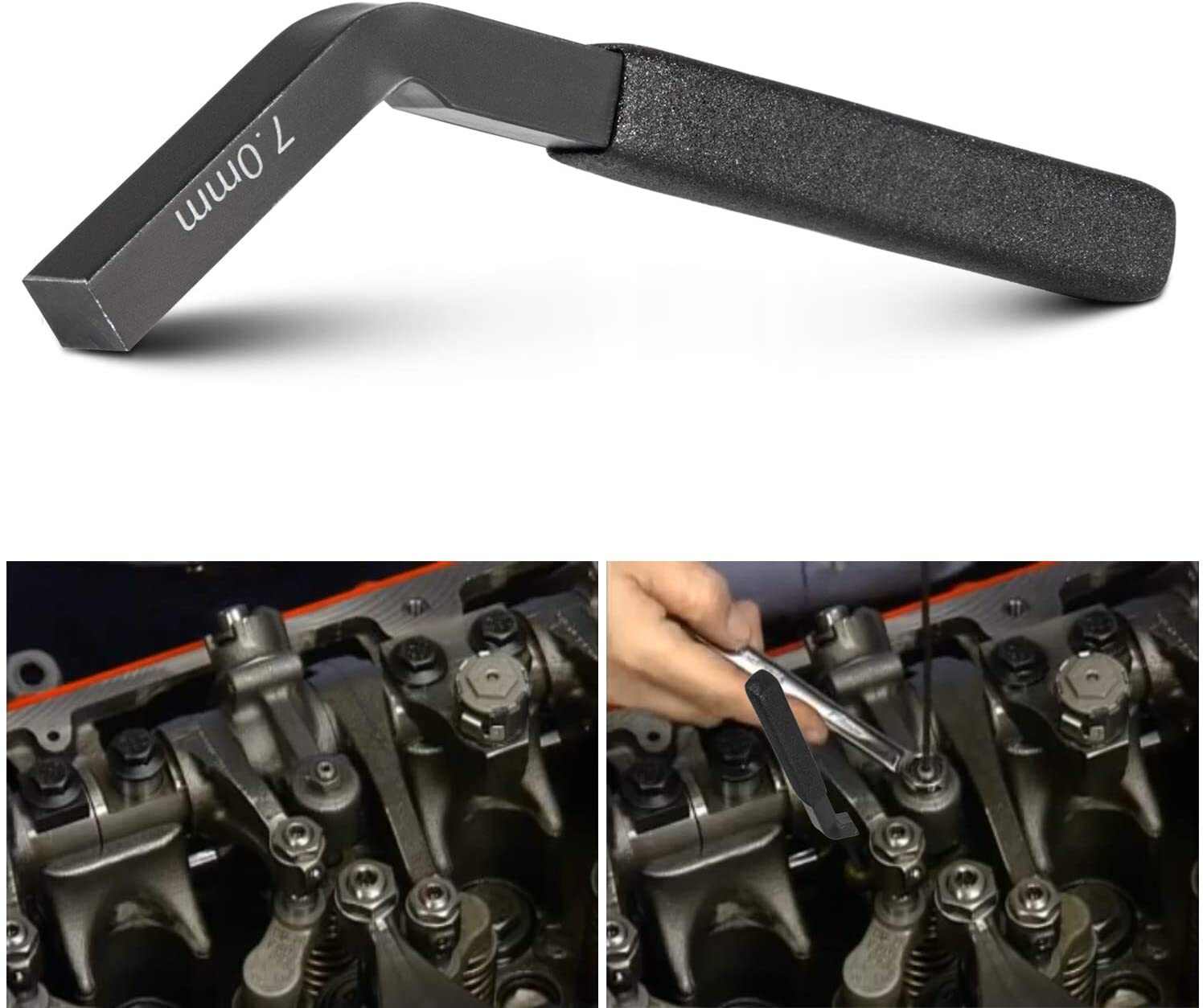 Brake Adjustment Tool 7MM 3163530 Jake Brake Feeler Gauge for Cummins ISX Engine