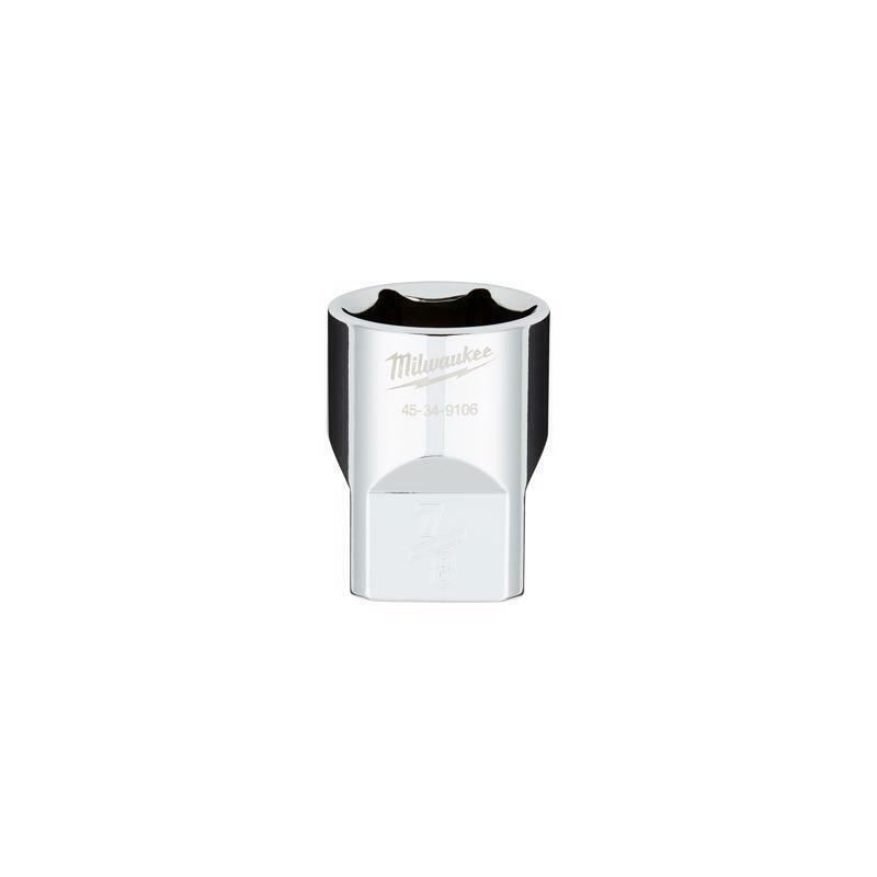 Milwaukee 7/8 in. X 1/2 in. drive SAE 6 Point Standard Deep Socket