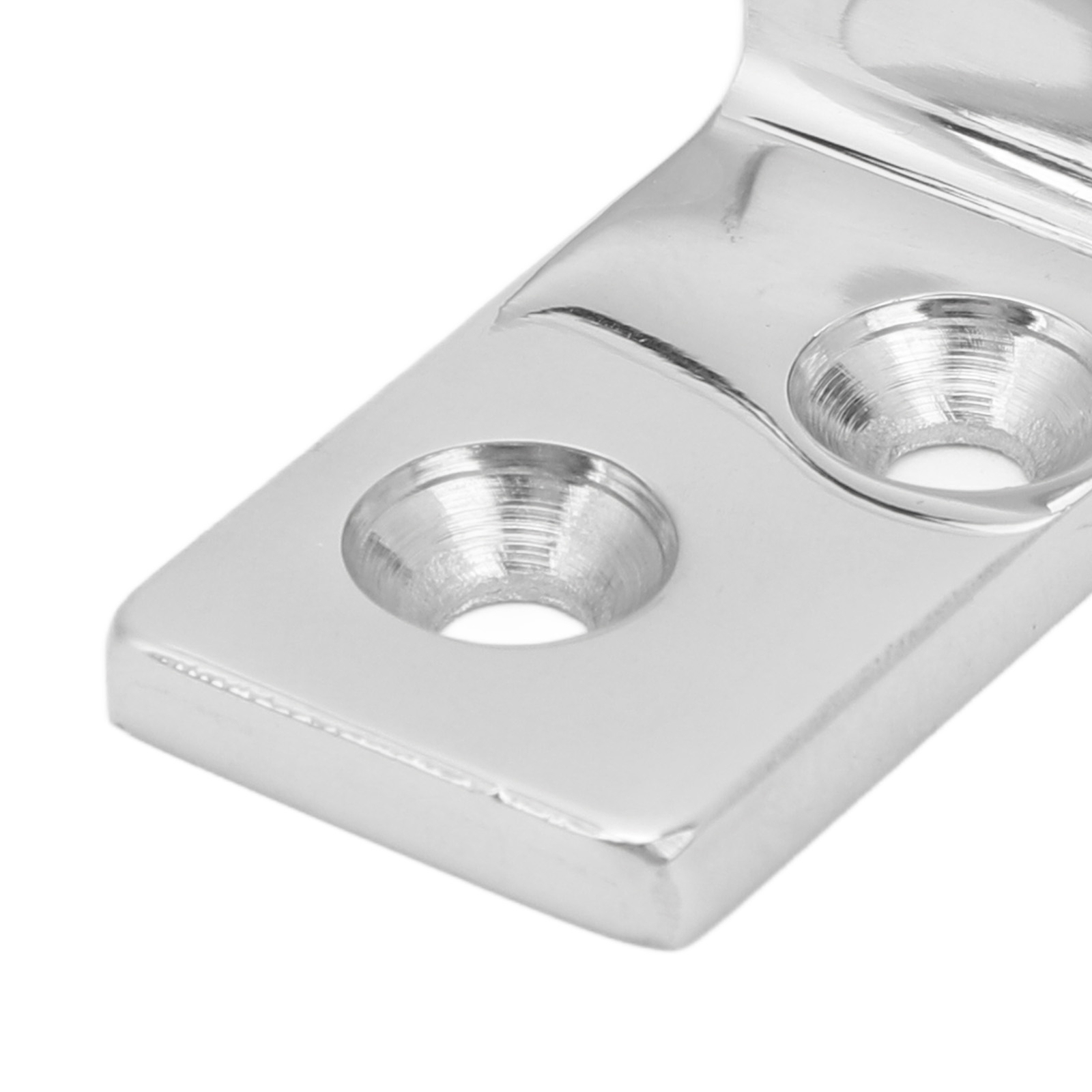 * 1/2in Stainless Steel Oarlock Socket Mirror Polish Finish Side Mount Rowlock