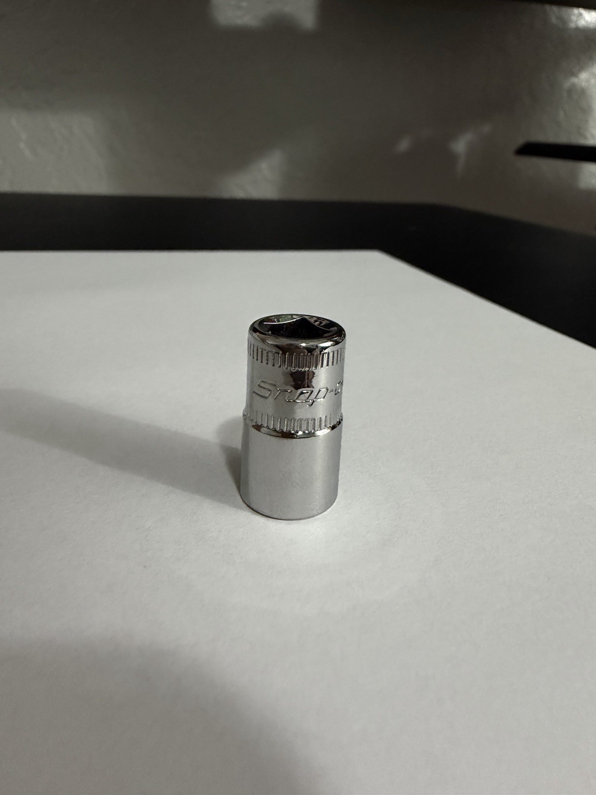 Snap-on Tools USA 1/4″ Drive 9mm Metric 6 point Shallow Chrome Socket TMM9