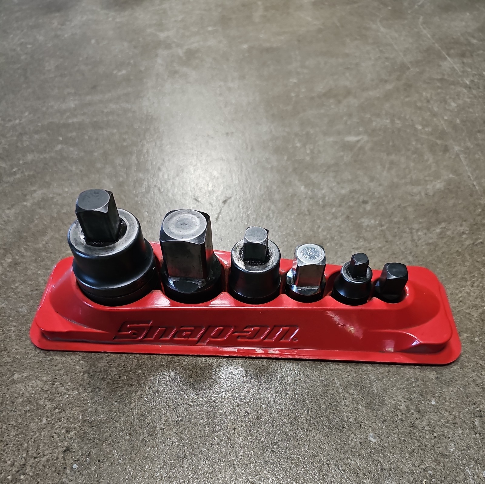 Snap-On Tools 1206GS 6-Piece Combination Square Drive Adapter Set