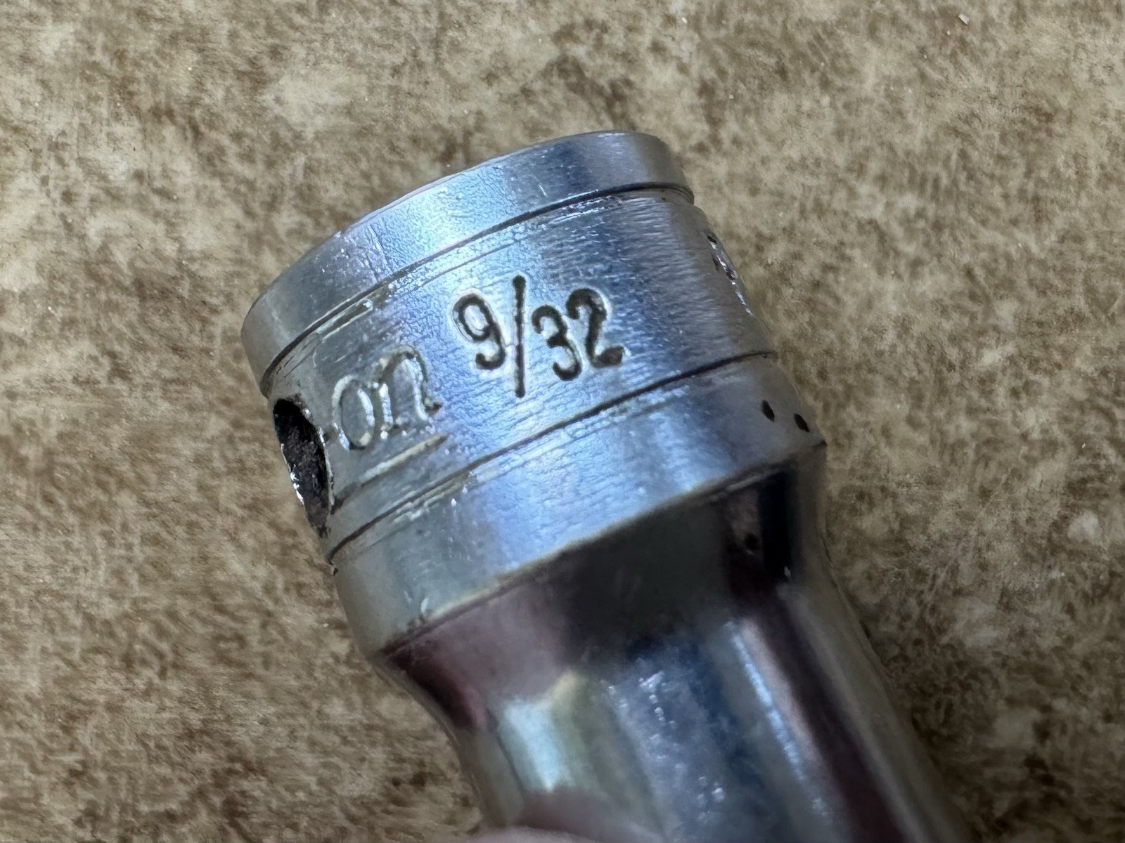 🔴 Snap-On PP409 3/8″ Drive 9/32″ SAE Internal Pipe Plug Socket U.S.A.