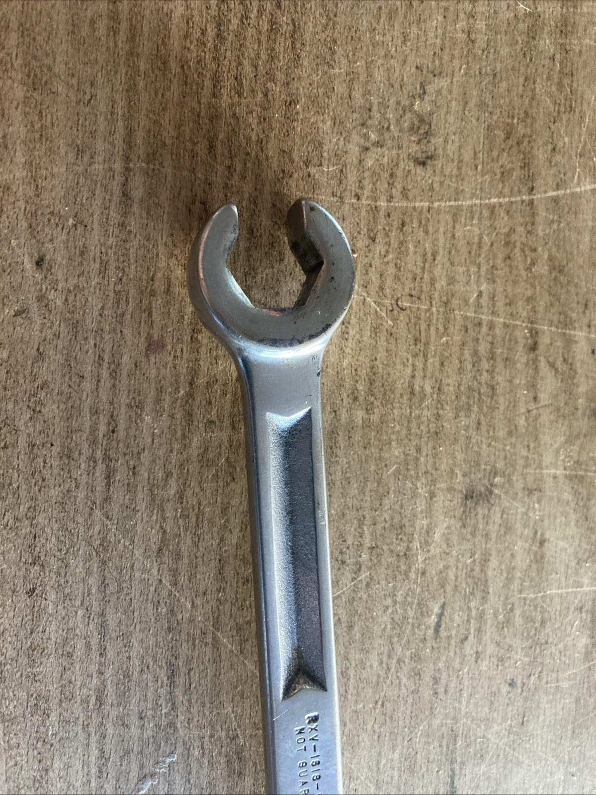 Vintage Snap-On USA SAE 1/2″ x 9/16″ Dual Head Flare Nut Line Wrench RXV-1618-S