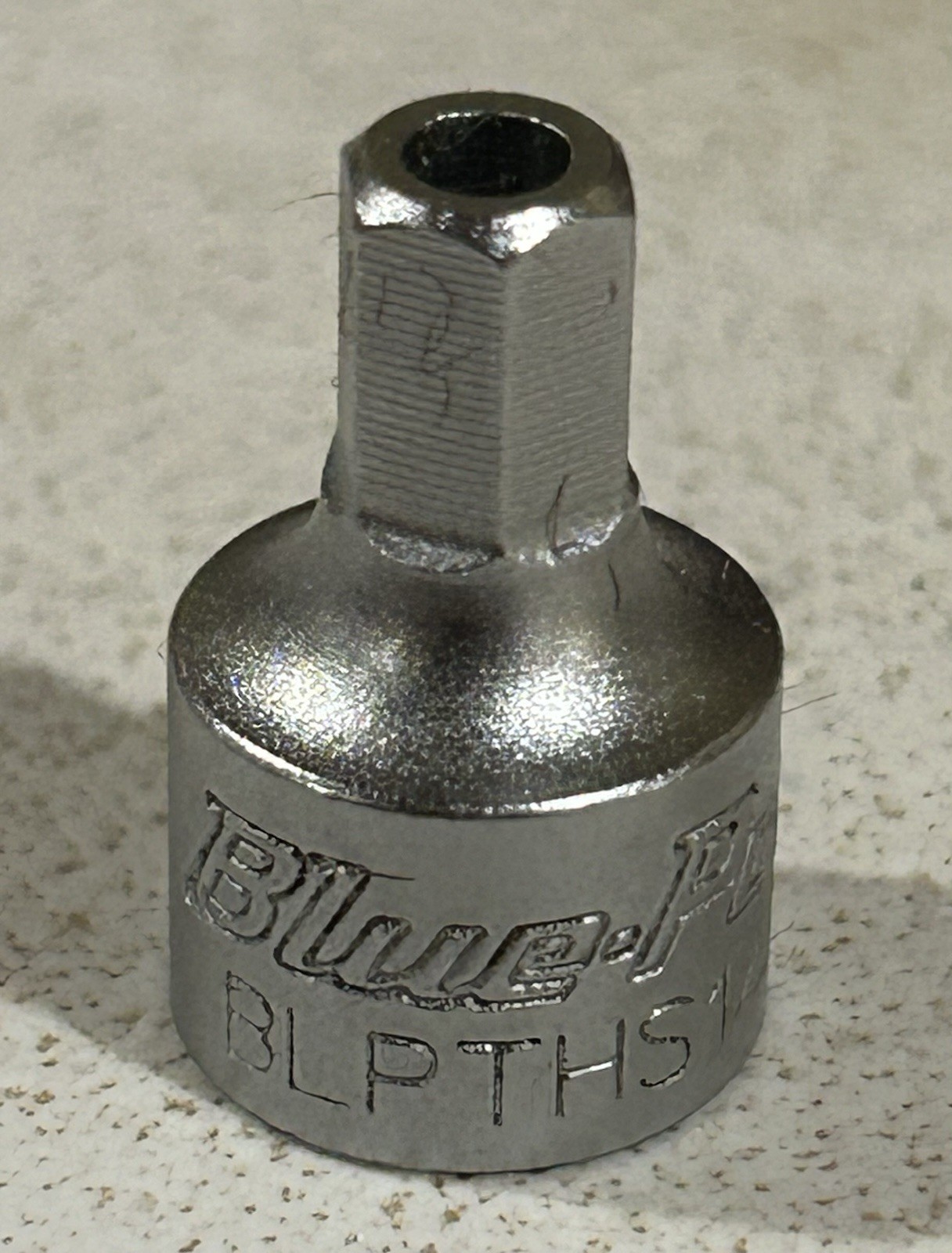 Blue-Point 1/4″ Drive 7/32″ Tamper Resistant Stubby Hex Bit Socket BLPTHS14732