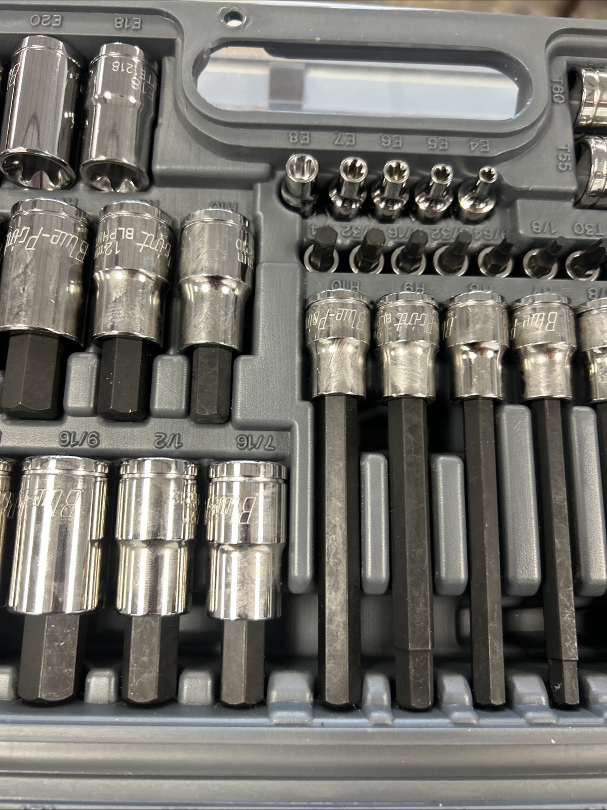 Blue-Point BLPTHC87 87 Pc Torx & Hex Bit Socket Set SAE/Metric Complete