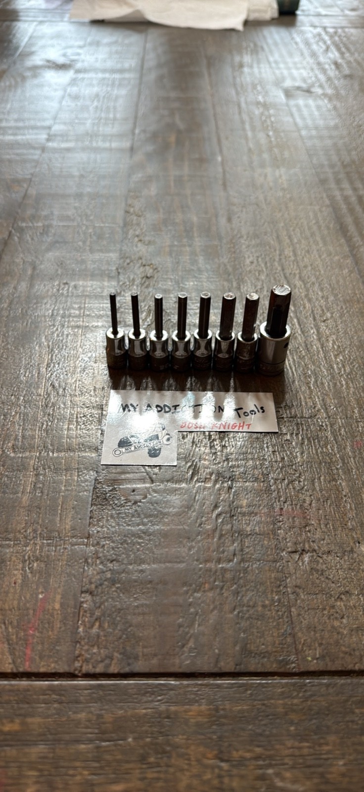 Snap on 7 piece Allen set SAE all work just as they should