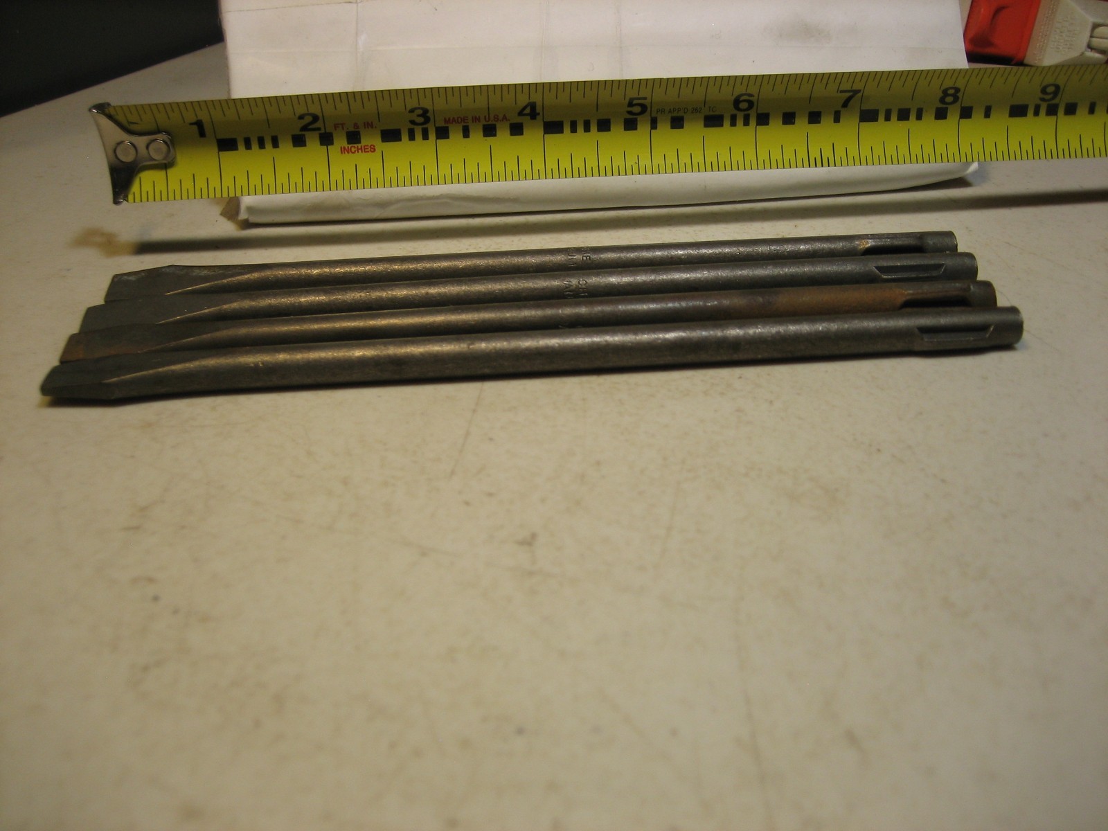Replacement Screwdriver Shafts (3 pieces) 3/8″WIDE BLADES @7.5″LONG