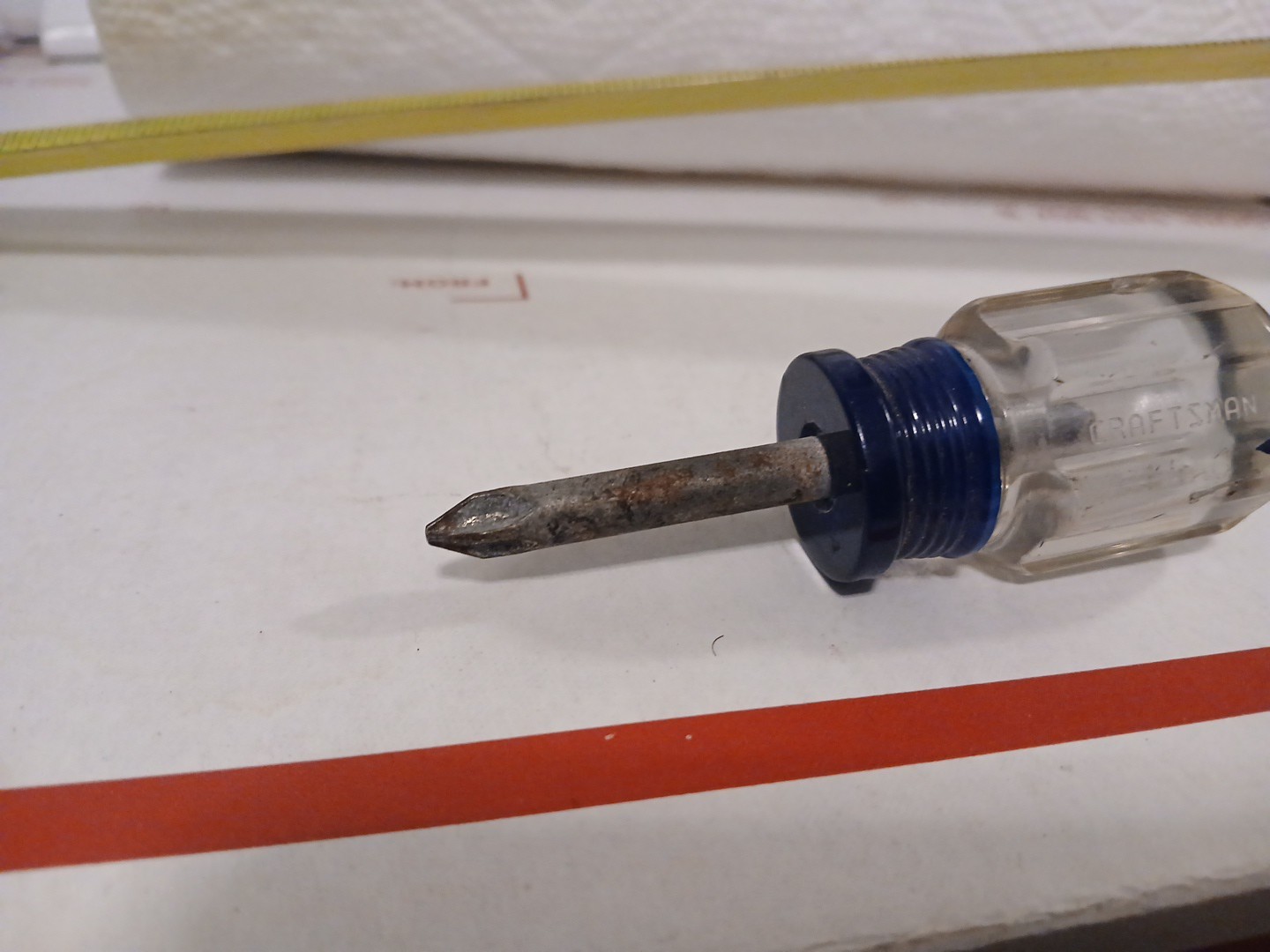 Craftsman Tools USA (WF) NOS #2 Phillips Stubby Short Screwdriver Model 4118 Spr