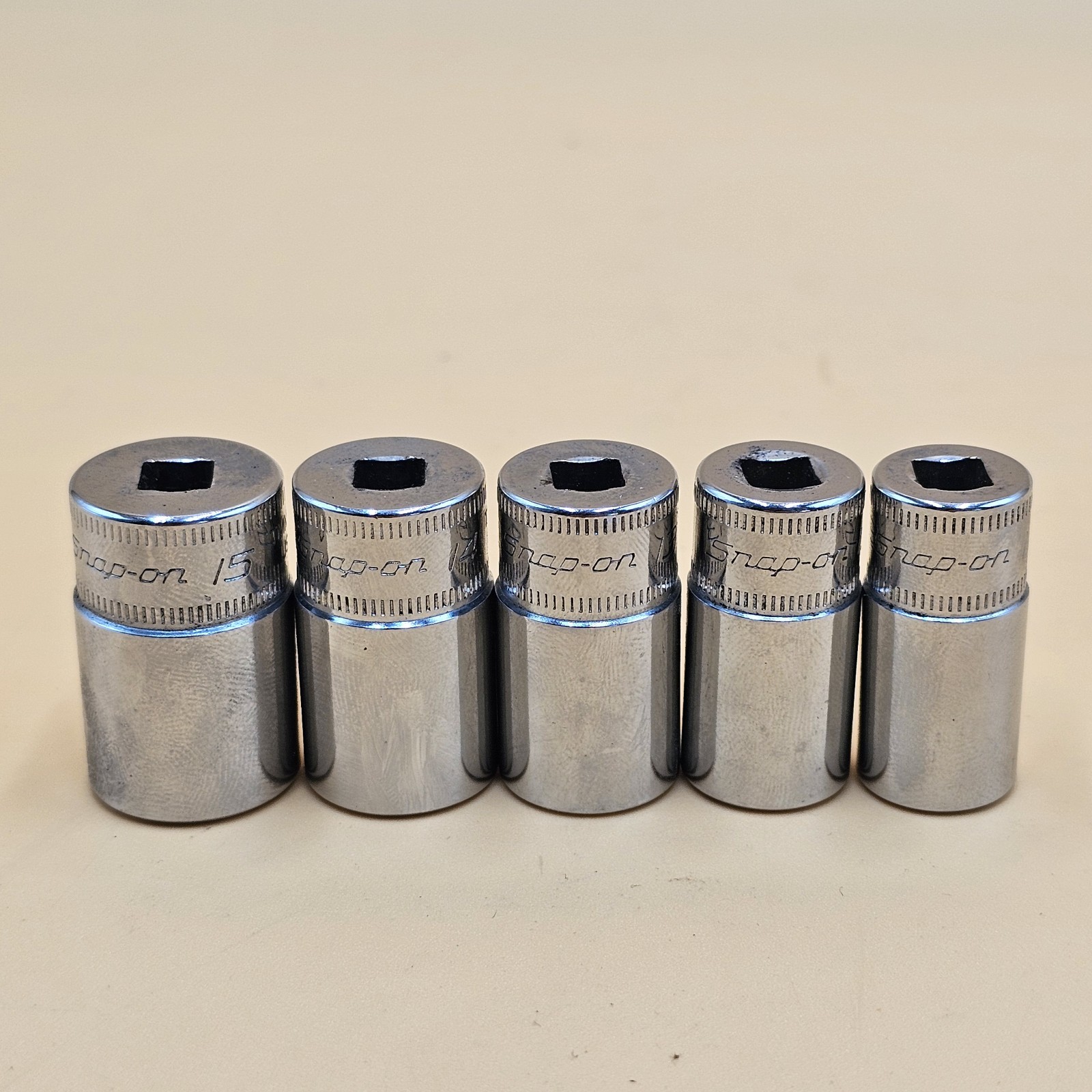Snap On 5pc 1/4″ Drive Socket Set TMMS11-TMMS15