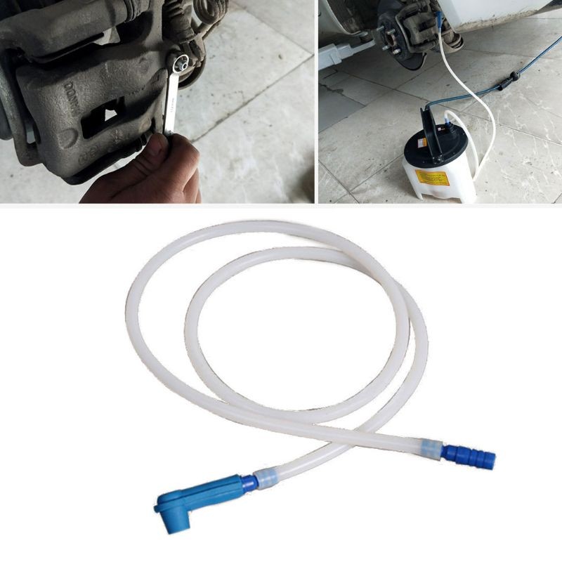 Oil Pumping Tube Universal Brake Fluid Changer Connector Exchange Tool Plastic