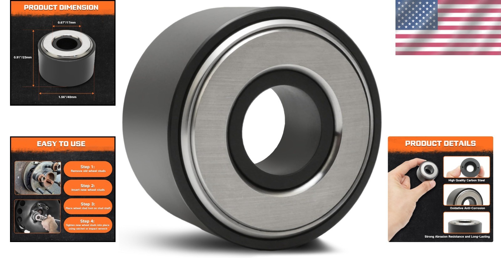 Portable Wheel Stud Installer Tool – Lightweight & Essential for Any Toolbox
