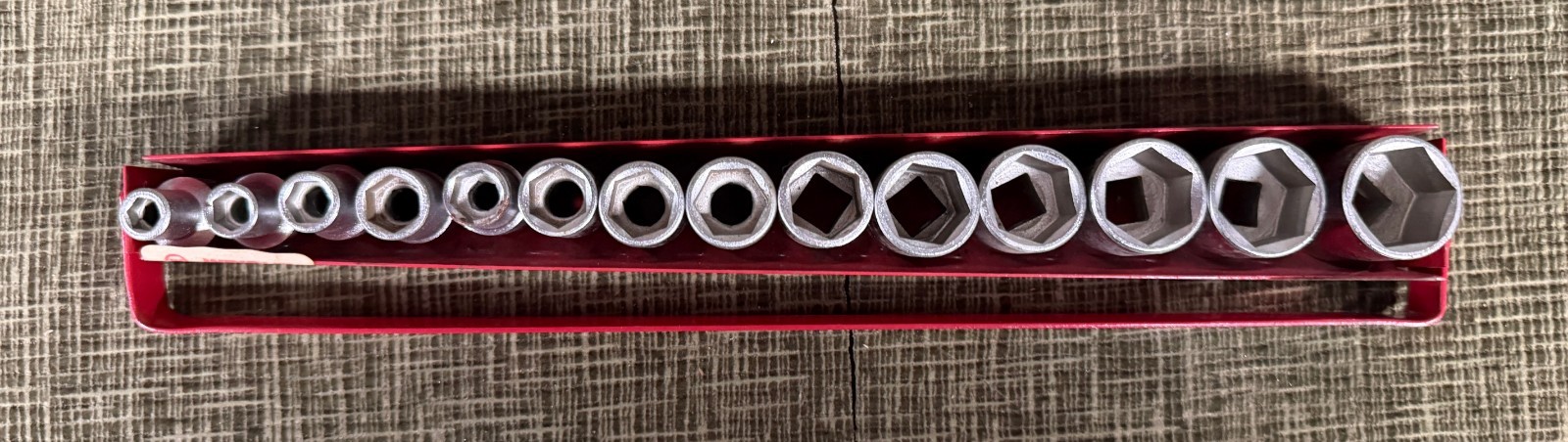 Wright Tool 3/8″ Drive Metric Socket Set 6Mm – 19Mm Set #354 14 Piece
