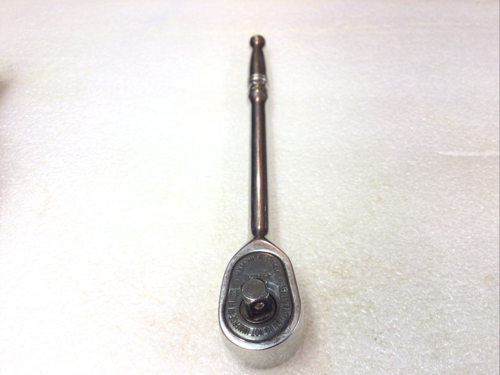 Snap On TML830 – 1/4″ Dr., 6-1/2″ Long, Chrome, Sealed Head, Ratchet -USA-NICE
