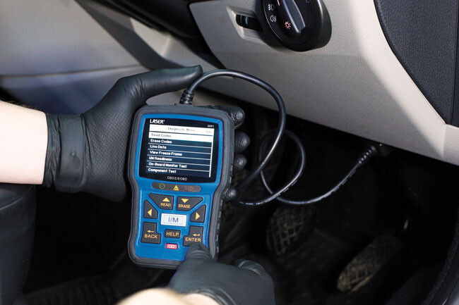 Laser 5091 EOBDII/EOBD Code Reader & Reset Tool