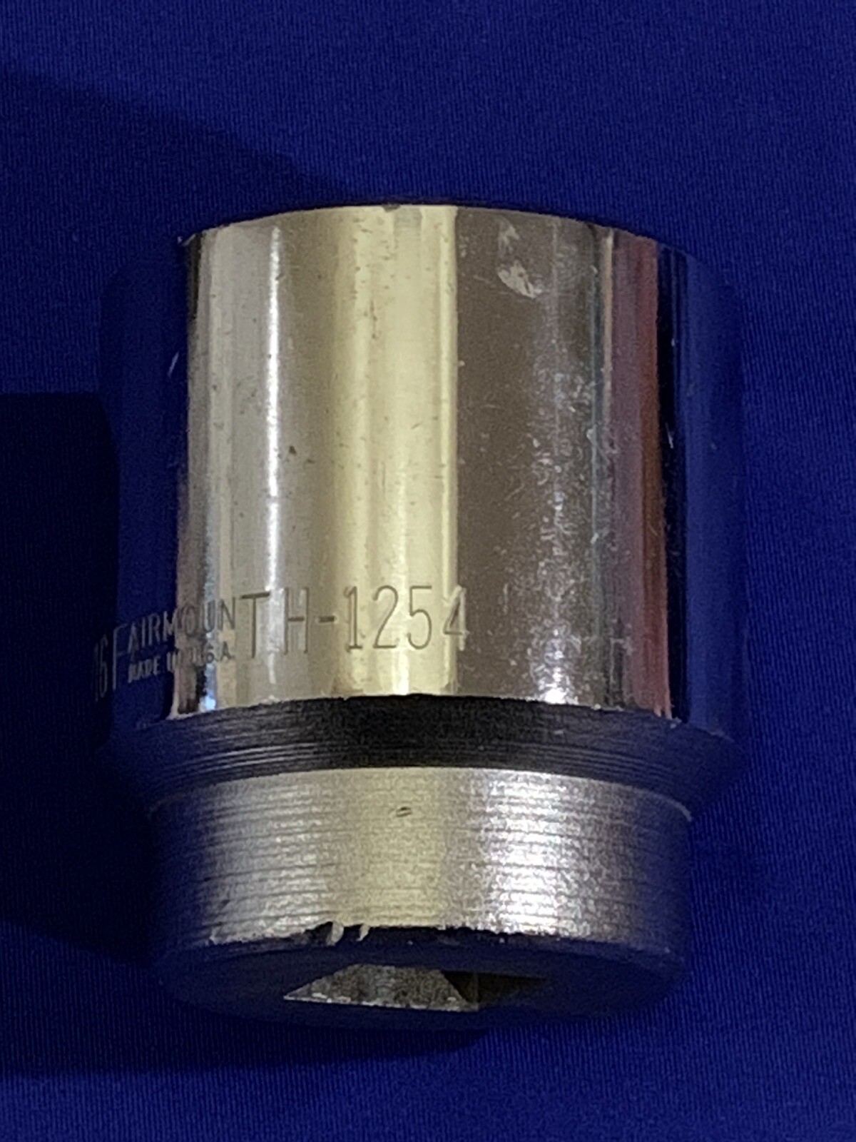 NEW Fairmount H-1254 3/4″ Drive 1-11/16″ 12 Point Socket Chrome MADE IN USA