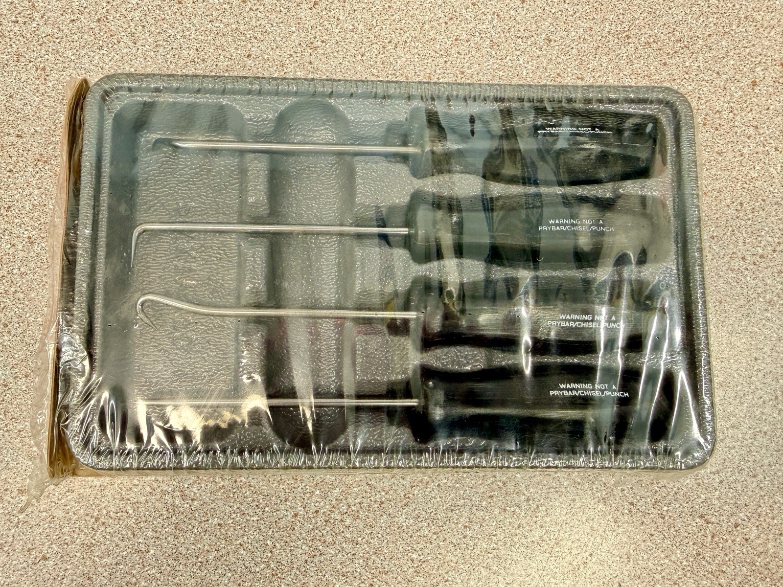 Snap-on ASA204B 4pc Mini Handle Awl, Hook and Pick Set New