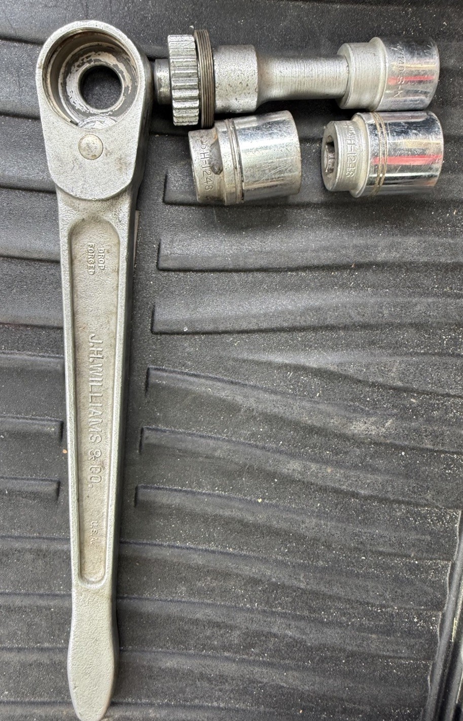 J.H. Williams H-51 USA Superratchet 3/4″ Drive Heavy Duty Ratchet 19″ Long J801