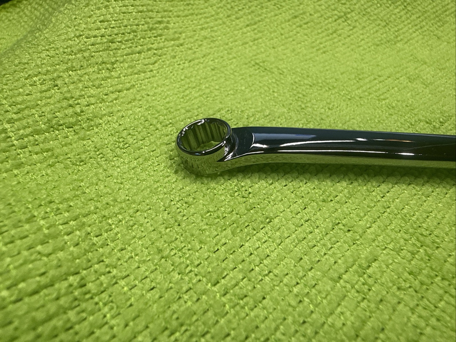 Snap-On XDHM89 Metric High Performance 15° Offset Box End Wrench 8mm x 9mm