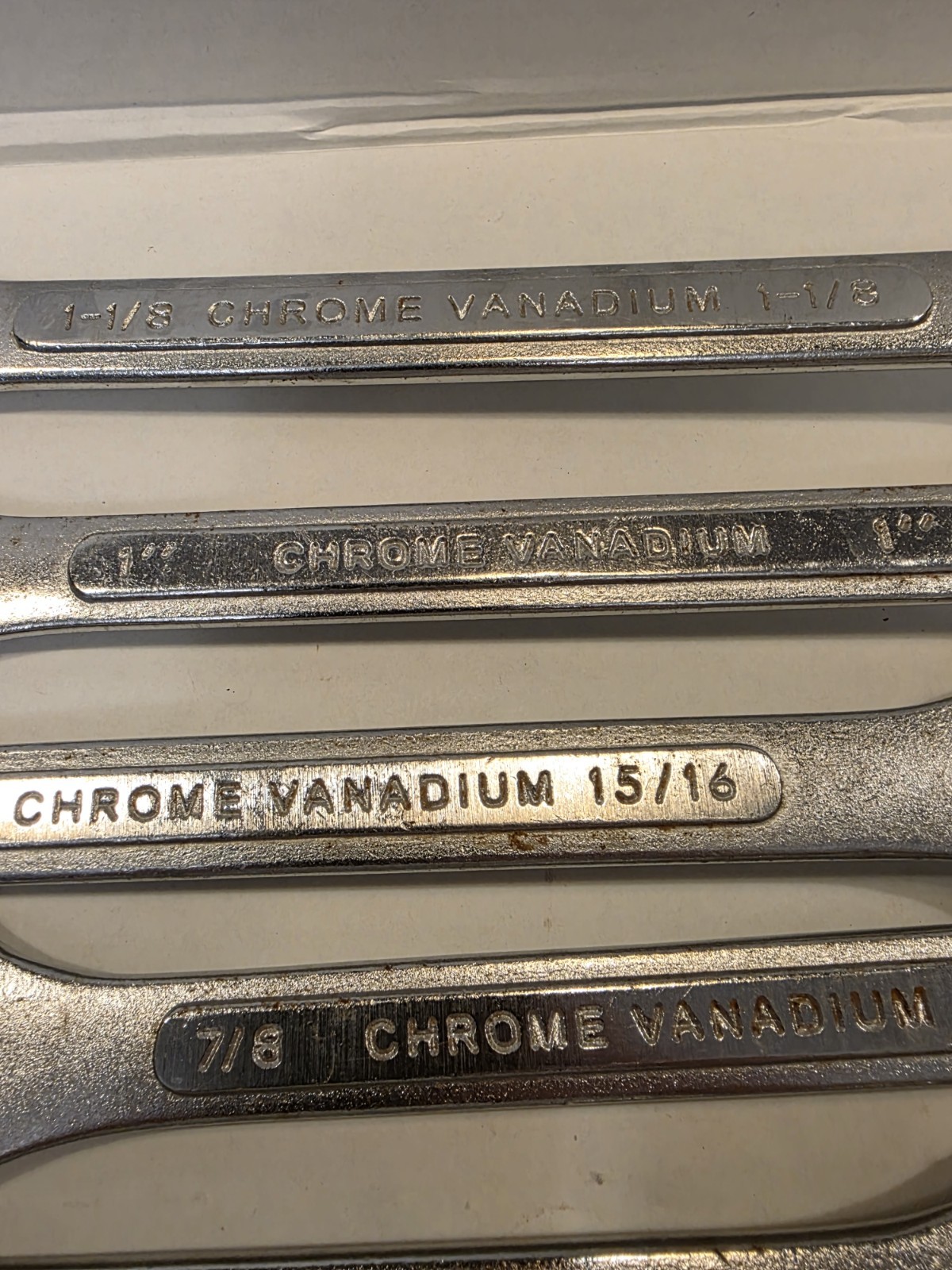 Pittsburgh Combination Wrench Set 14 Peice Raised Panel 12 Point 15 Degree