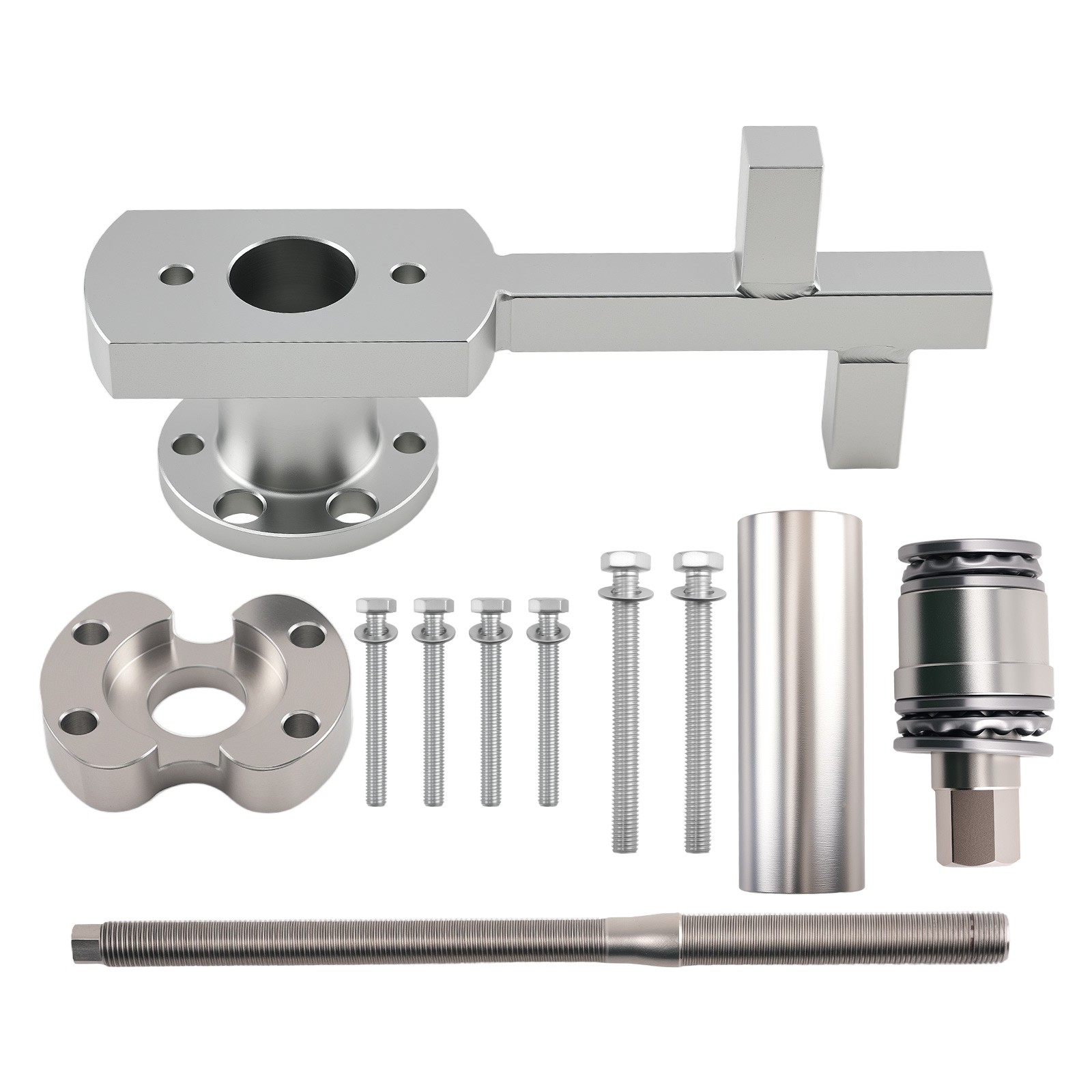Crankshaft Pulley Removal Install Tool Fit for Land Rover Jaguar 3.0 V6, 5.0 V8