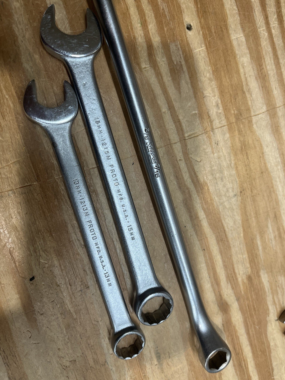Vintage Craftsman Snap On Photo Wrench Lot Excellent Plus Condition