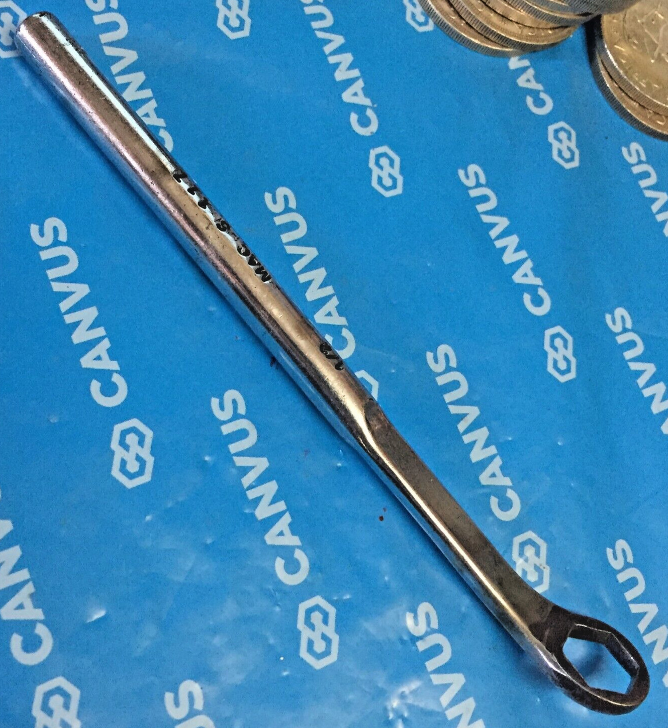 Mac Tool S117 SAE 1/2″ Chrome Brake Wheel Cylinder Wrench 6.5″L USA Good 8/10