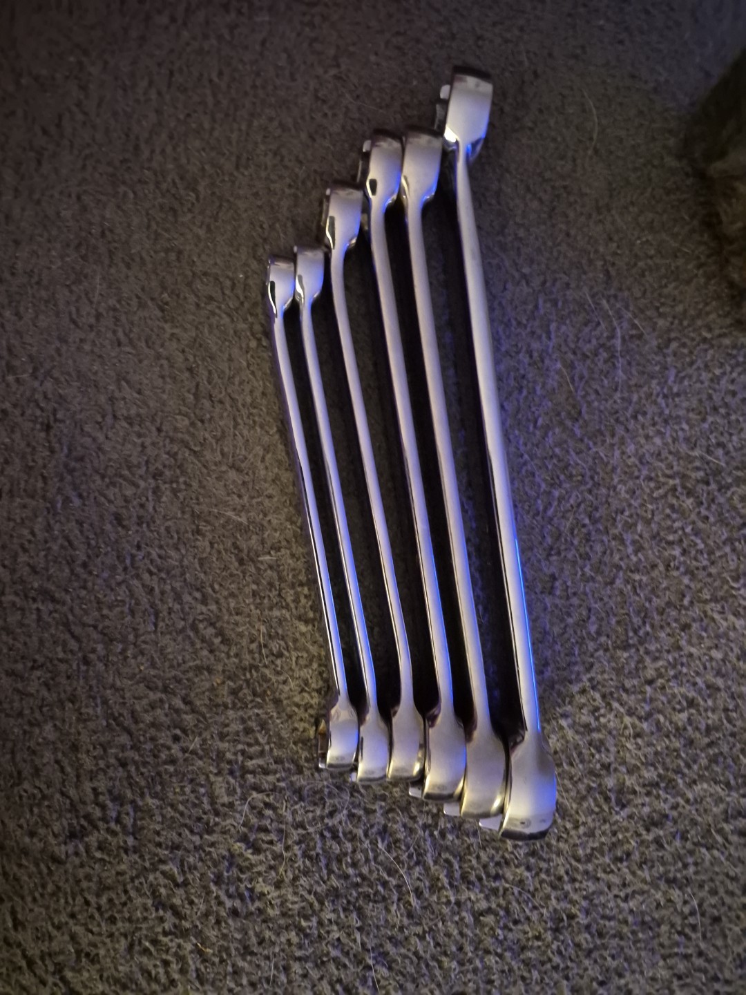 Snap-on 6pc Flare Nut Line Wrench Set Metric 9-21mm RXFMSB