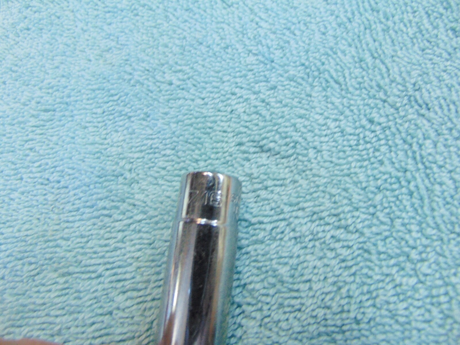Snap-On Tools USA *NEW* 1/4″ Drive 6pt 7/16″ SAE Deep Chrome Socket STM14