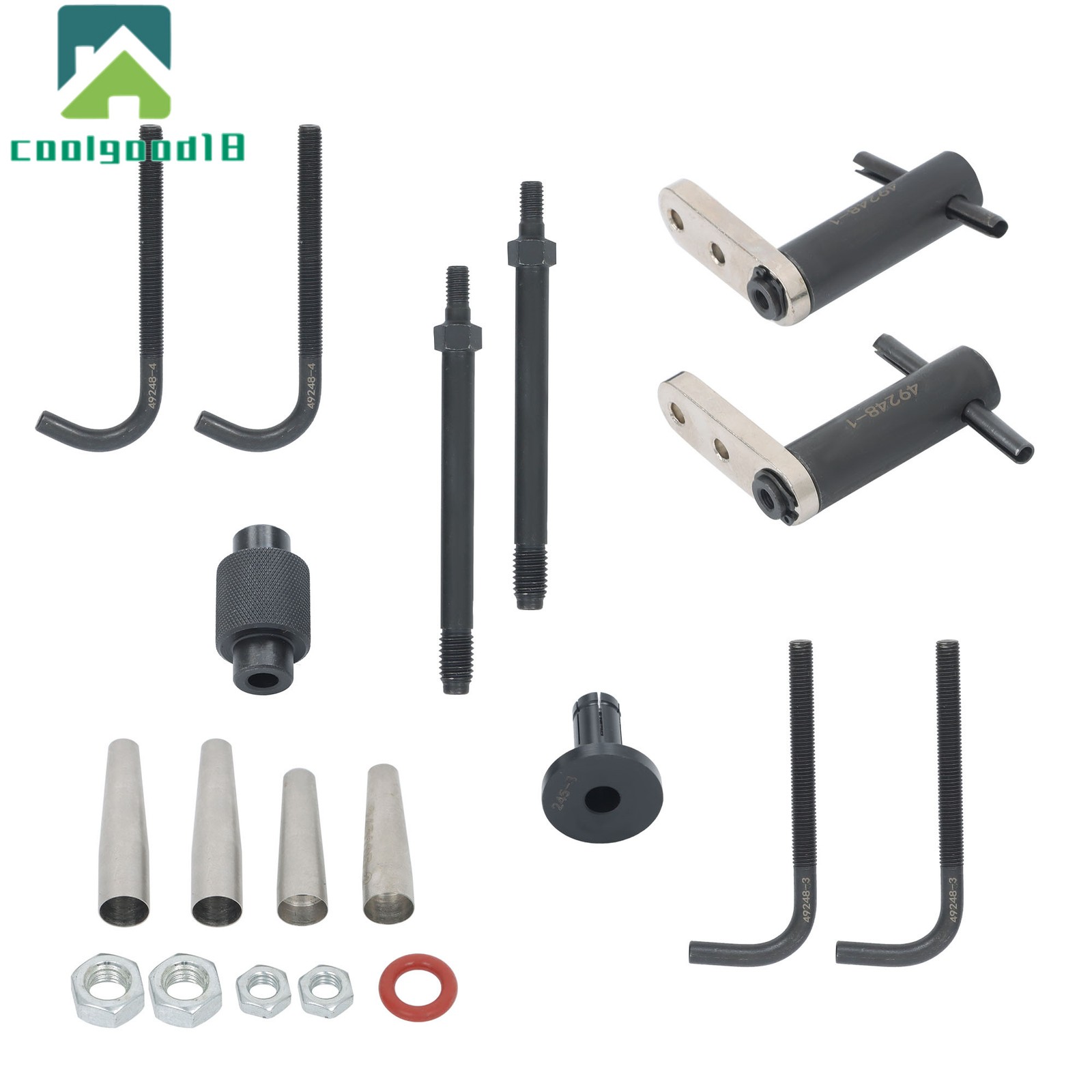 6706 Fuel Injector Rail Assembly Remover & GM245 Fuel Injector Seal Tools For GM