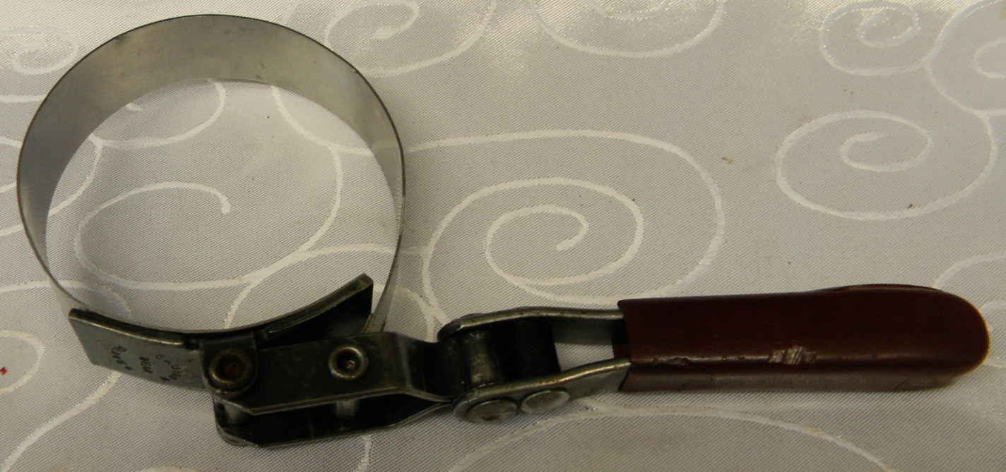 BLUE-POINT SWIVEL HANDLE 3-1/2″-3-7/8″ OIL FILTER STRAP WRENCH #GA340