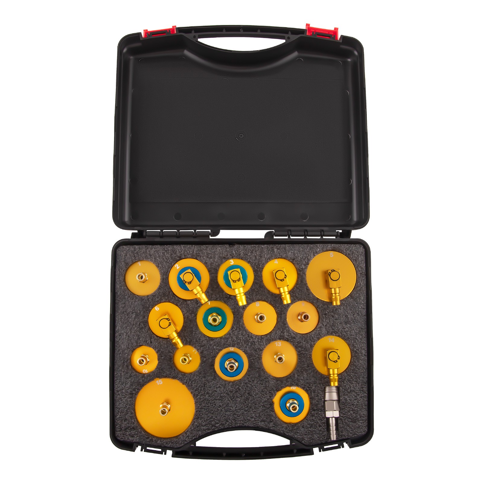 Brake Bleeder Kit Master Cylinder Adapters Set Brake Oil Fluid Bleeding Tools