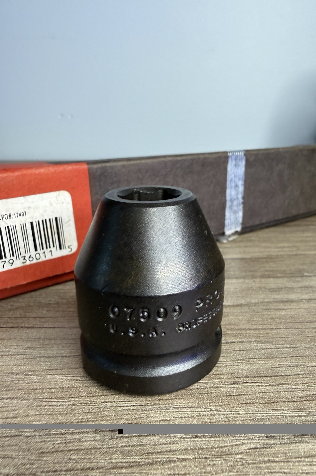 New Proto 3/4 in. Drive 9/16 in. 6-Point Impact Socket- J07509
