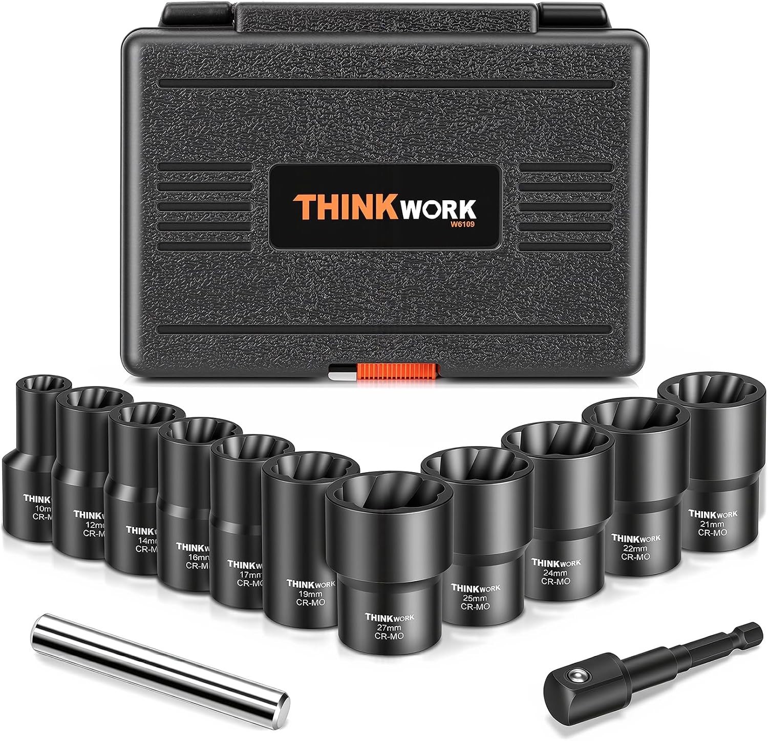 Bolt Extractor Socket Set – 13-Piece Wheel Lock Remover