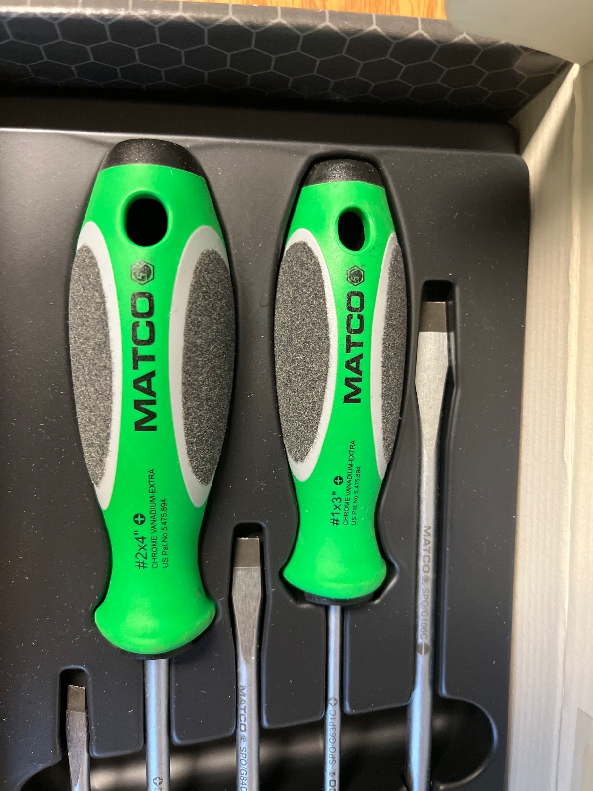 MATCO -SSPCG5C – 5 PIECE SCREWDRIVER SET – LOC#323