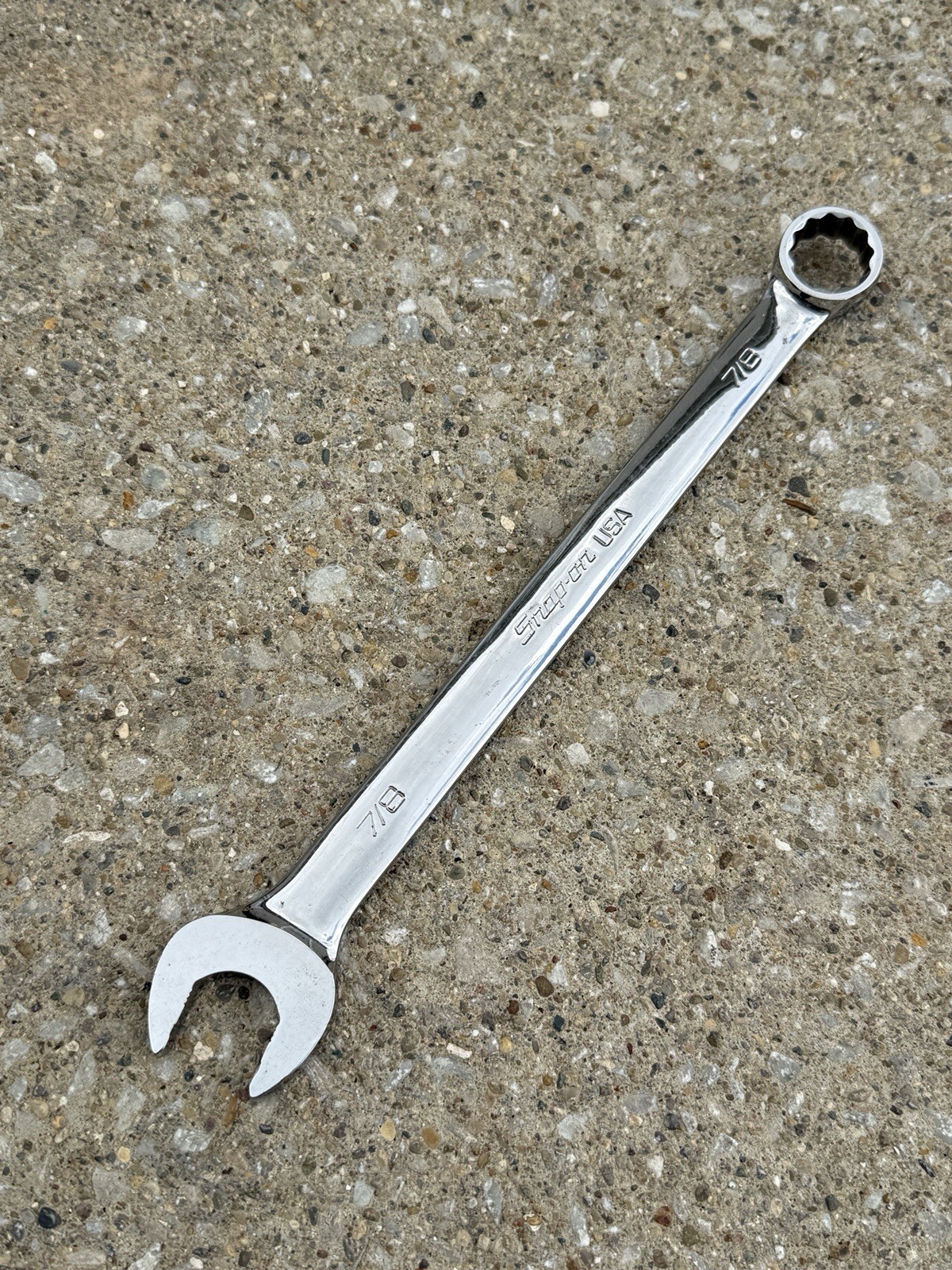 Snap-on Large Size SAE Combination Wrench Set 3/4” thru 1-1/16” OEX/SOEX Series