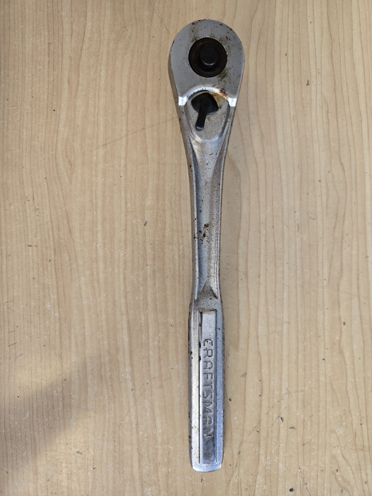 Craftsman 1/2” Ratchet – model VT-44809, Forged in USA