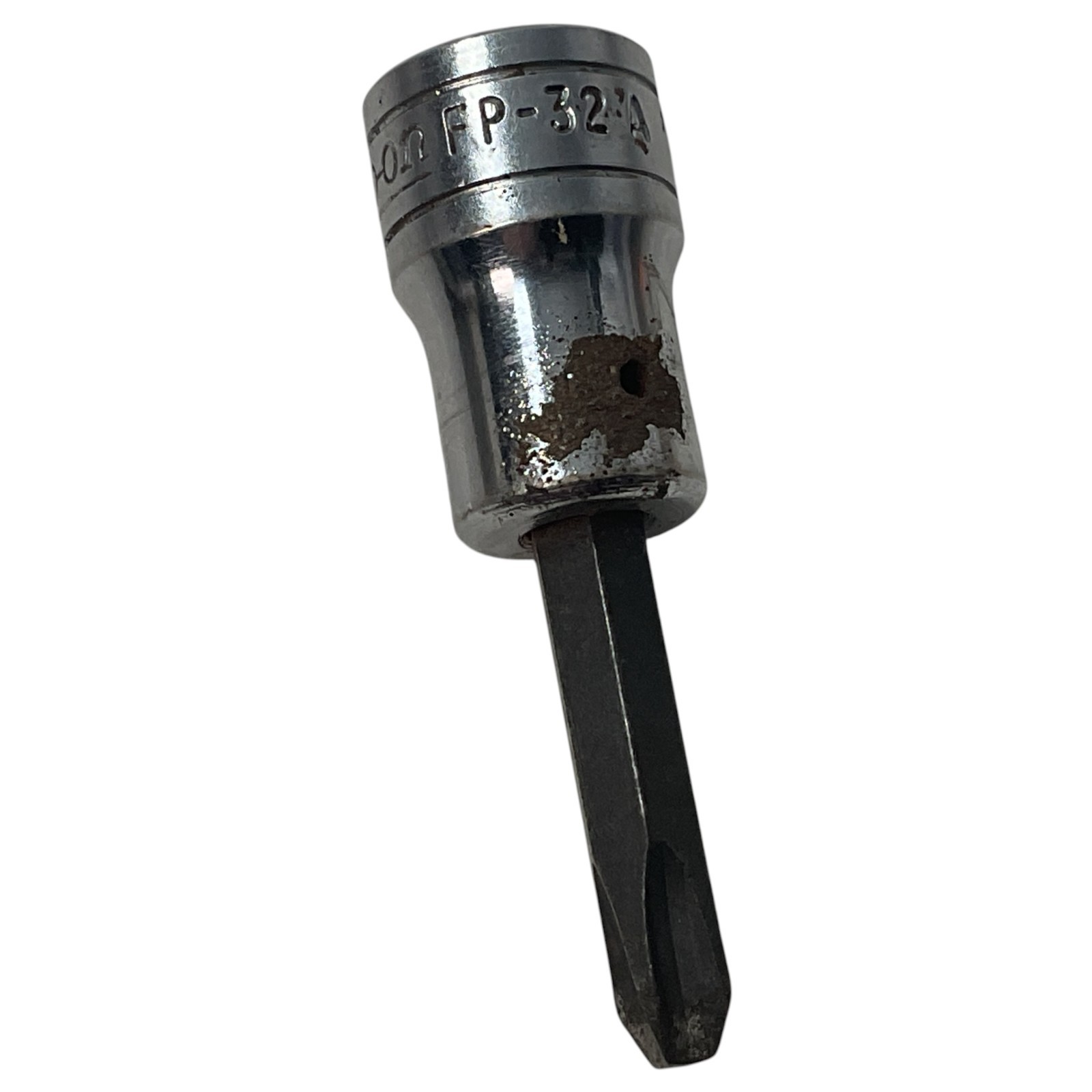 Snap-on Phillips Bit Socket Driver #3 3/8″ Drive FP32A Sold As Pictured Mechanic