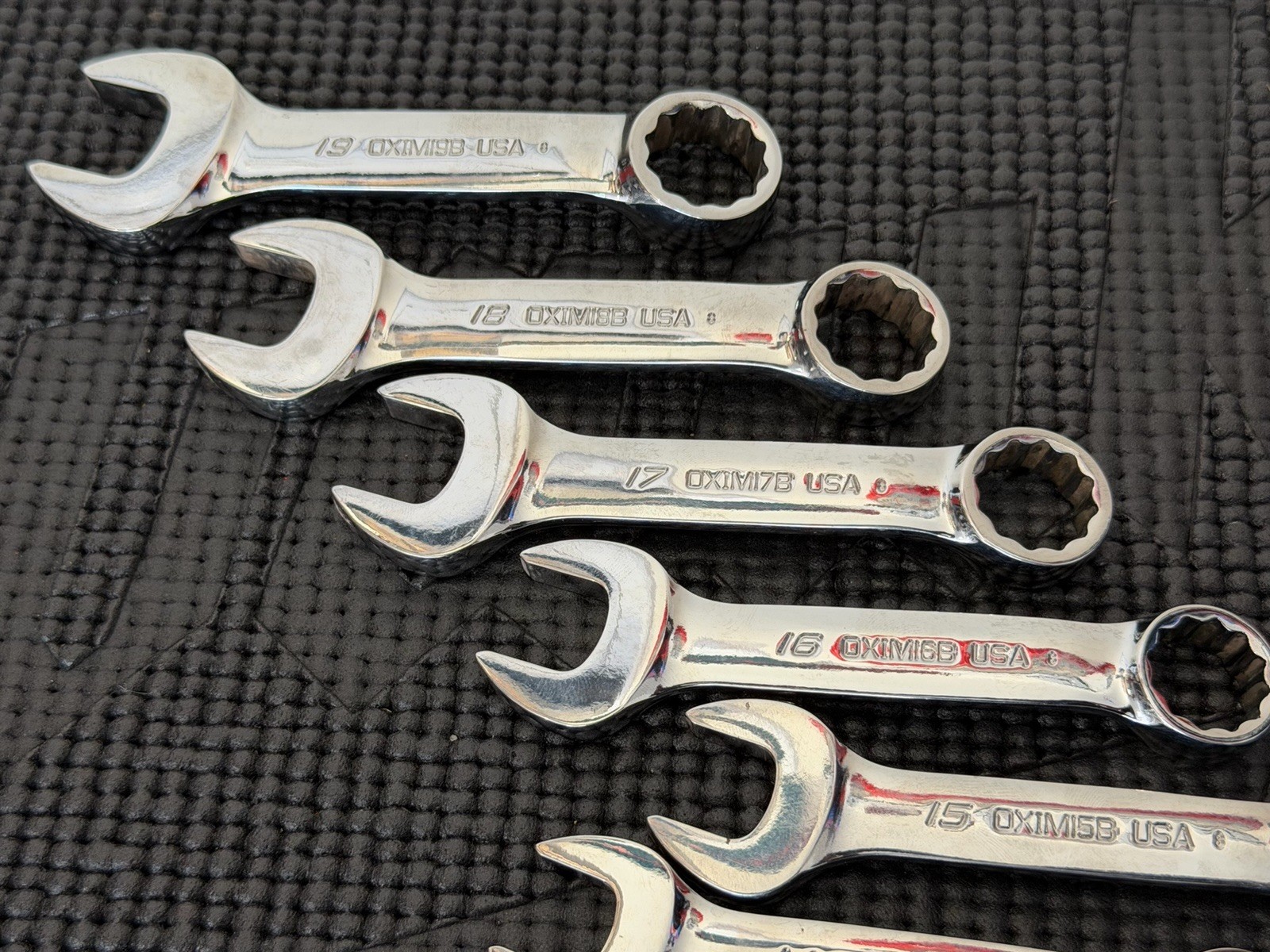 Snap-On 10PC Metric Flank Drive Midget Wrench Set (10-19 mm) USA🇺🇸 – OXIM710B