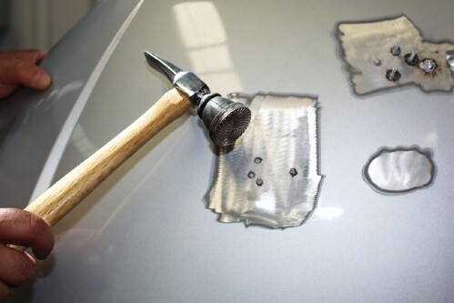 Panel Beating Fabrication Shrinking Hammer metal twist functions