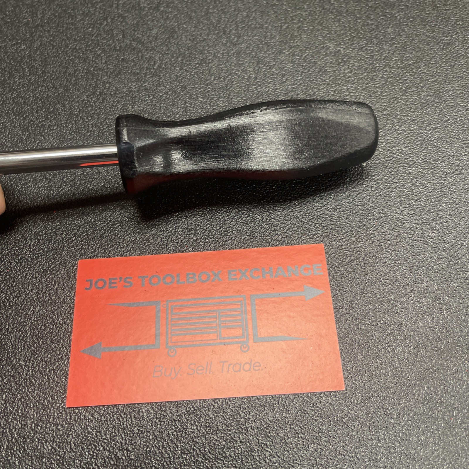 Snap-on Tools USA NEW BLACK Hard Handle 1/4″ Standard Shank Driver TM4CSA