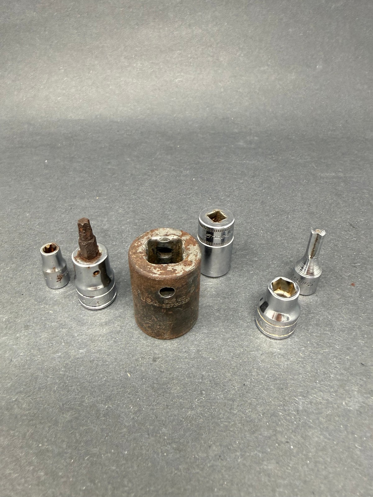Snap-on Mixed Lot TLE50A 1/4″ TMMS13 13mm 1/4” FTX27A 3/8″ TM30 1/4″ TM240 Drive