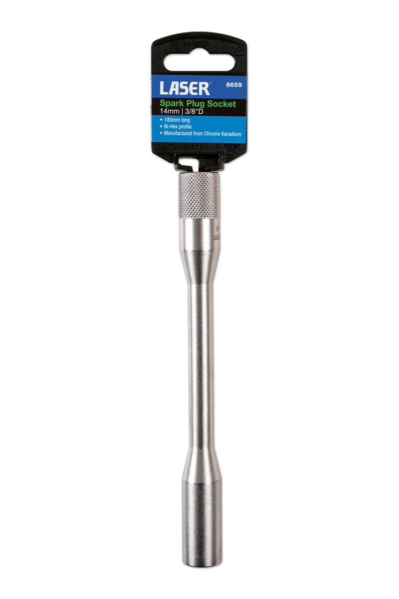 Laser 6659 Spark Plug Socket 14mm 3/8″D