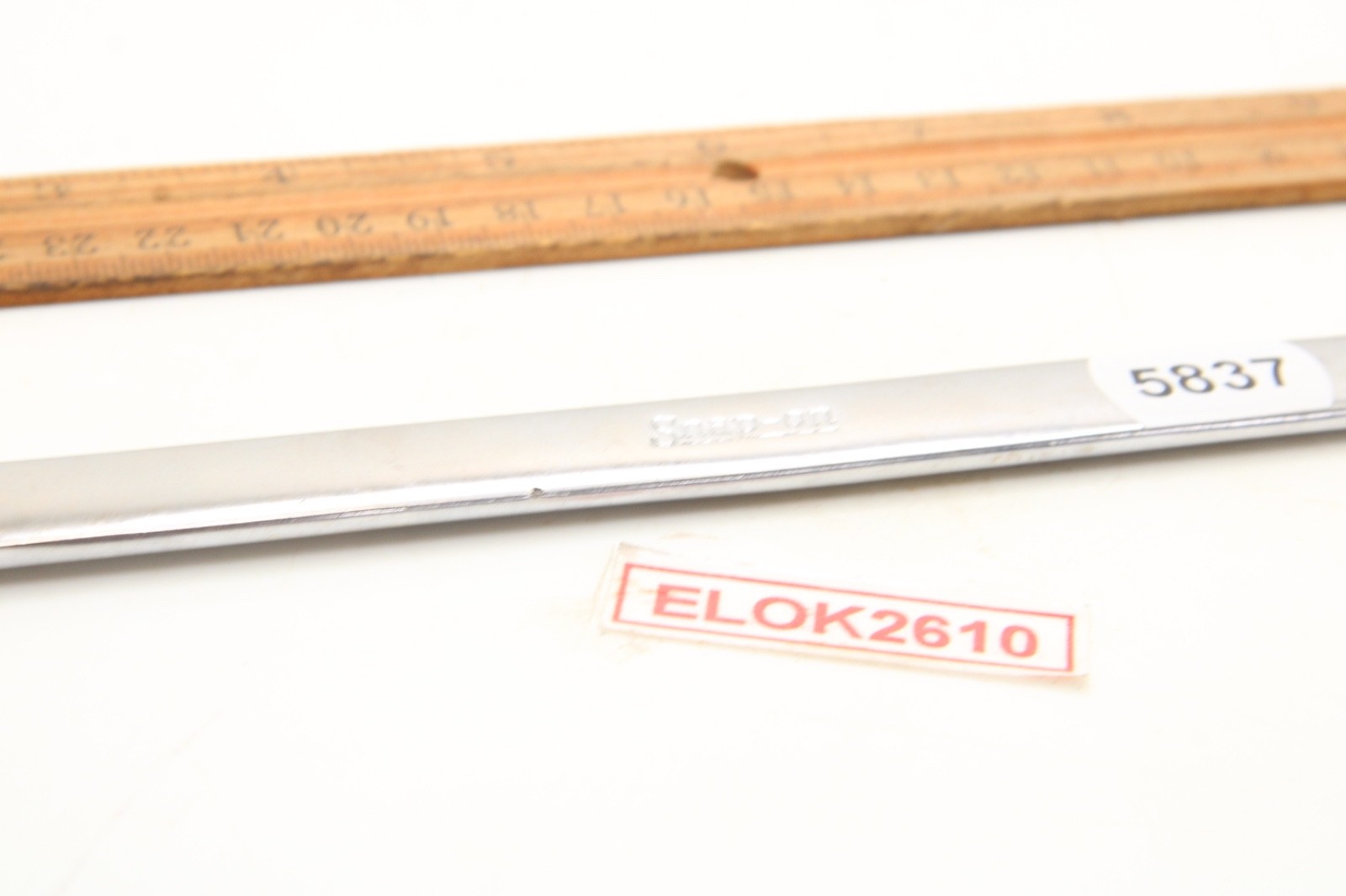 Snap-on OEXM180 18mm 12 Point Metric Combination Wrench 9-3/8″ Chrome USA