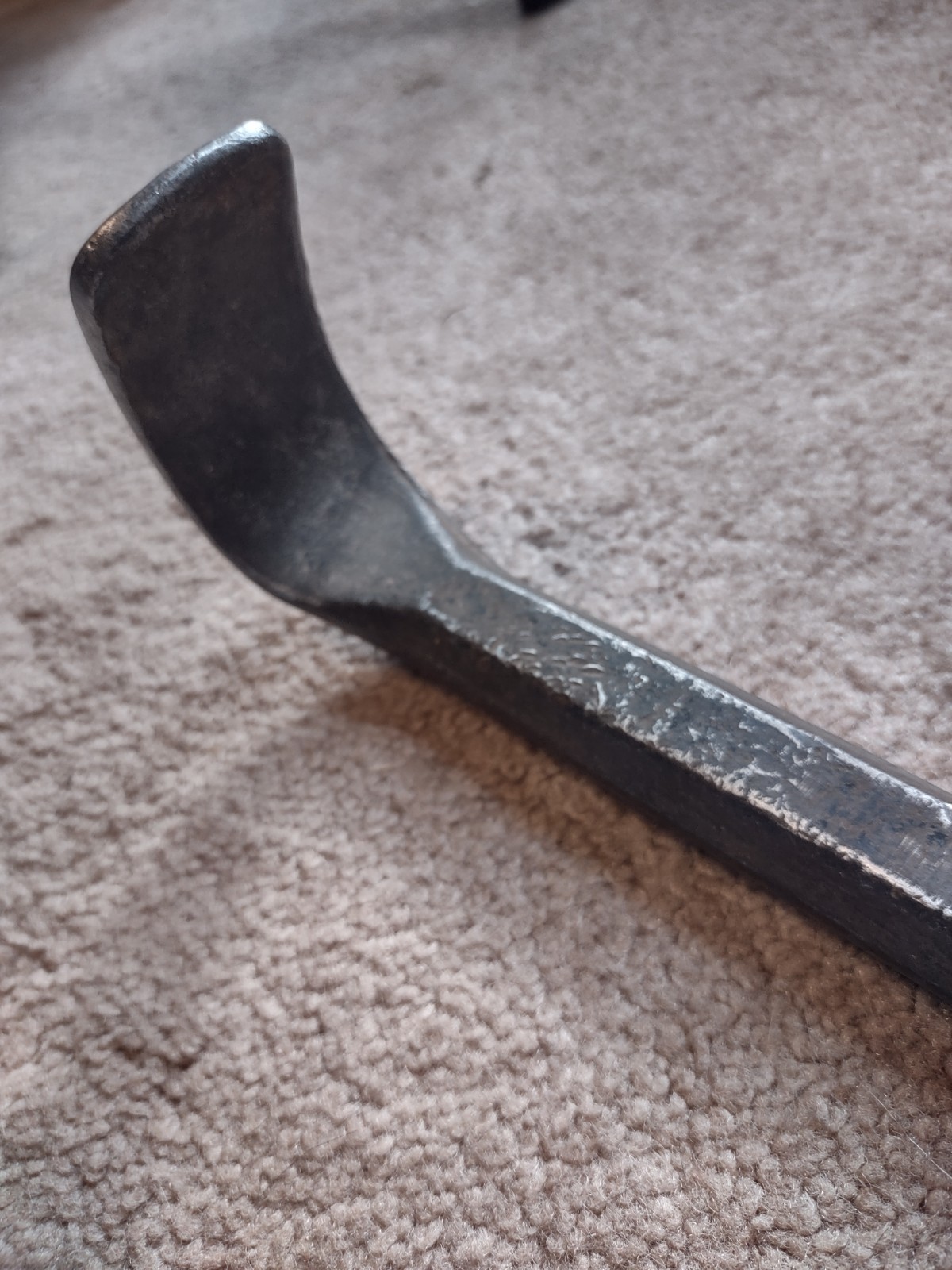 Vintage Unbranded Auto Body Curved Slapping Spoons 2Lbs 6 Oz. Hammer Dolly Tool